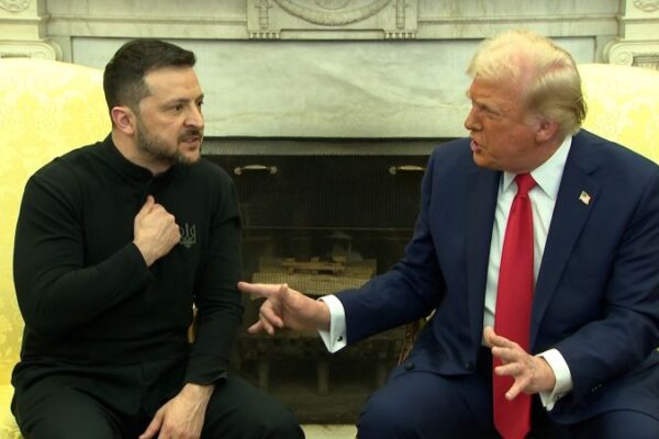 Watch tense Oval Office argument between Zelensky, Trump and Vance