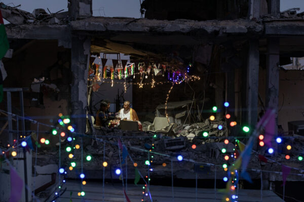 Gazans Mark a Somber Ramadan Amid the Rubble