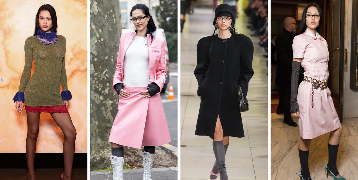 Amelia Gray’s Parisian Style Streak Was Defined by Lots of Pink