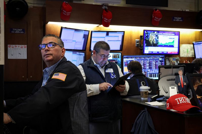 Wall St set to open higher after turbulent week, gold stocks up as prices hit $3,000