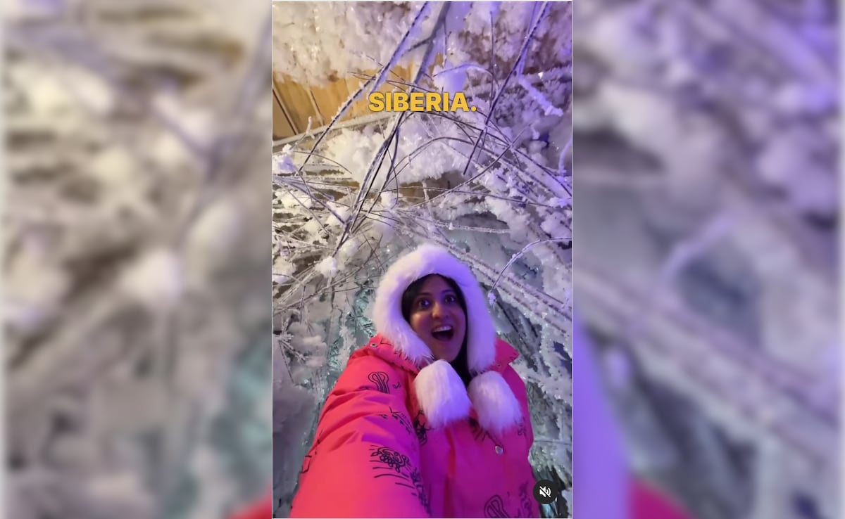 Indian Travel Vlogger Documents Life In Siberia, "World's Coldest Place"
