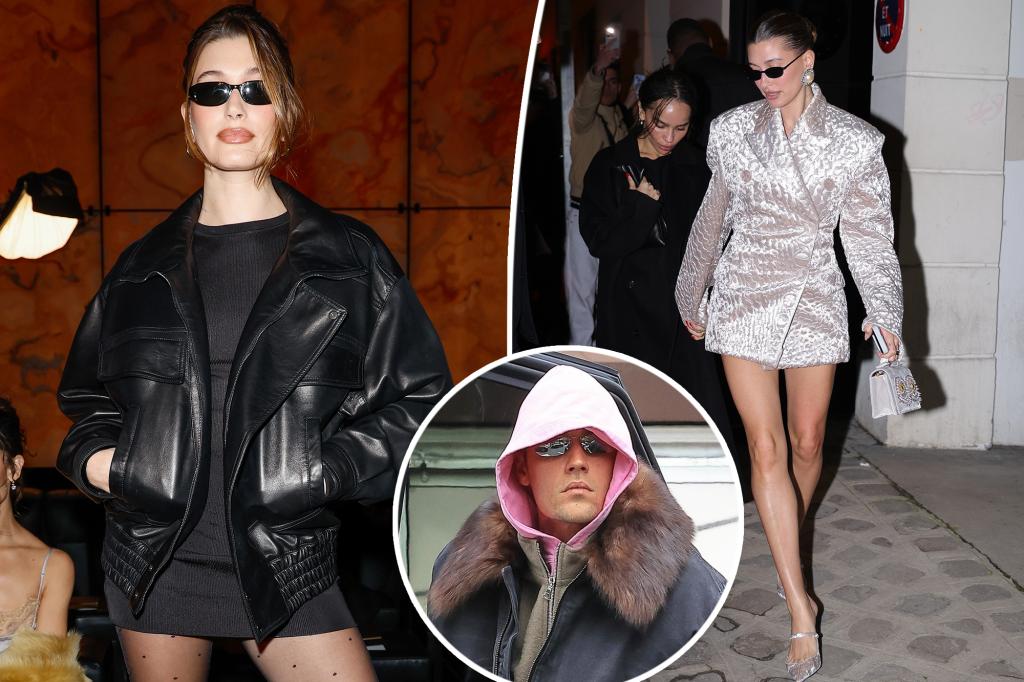 Hailey Bieber has glamorous trip to Paris Fashion Week without Justin Bieber