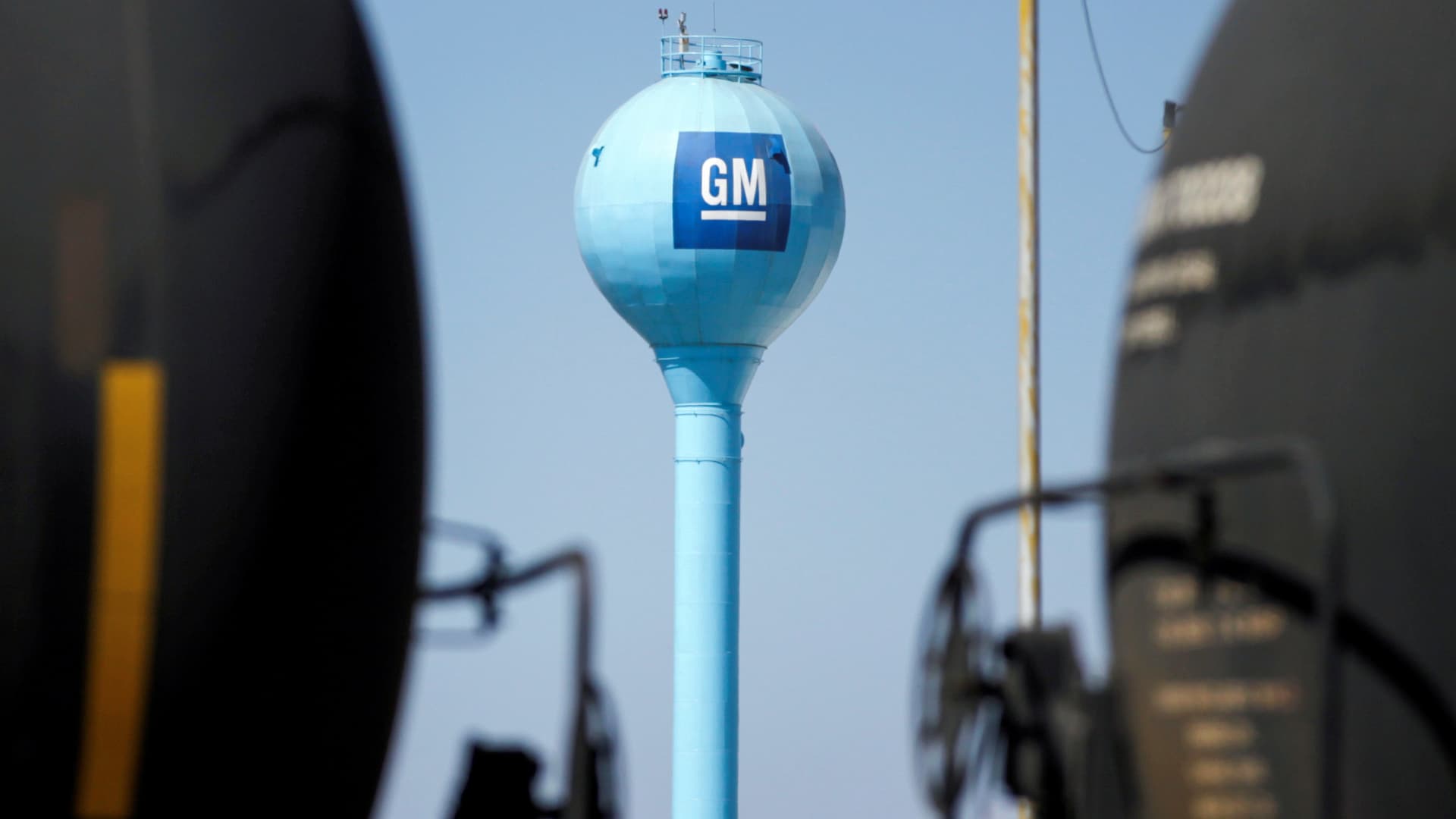 GM stock is getting hit the hardest