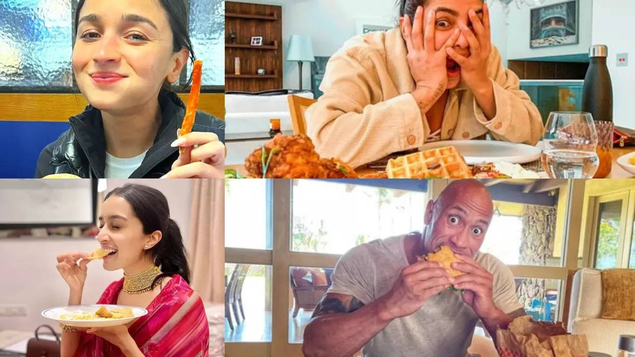 Shraddha Kapoor to Dwayne Johnson: Celebrities who are ultimate foodies