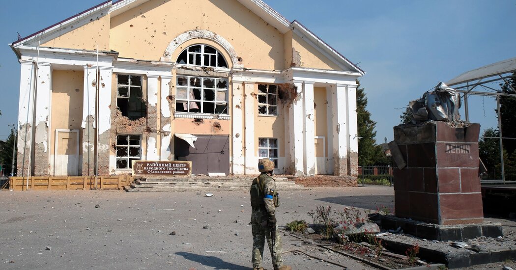 Russia Begins Assault on Ukrainian-Occupied Town of Sudzha in Kursk Region