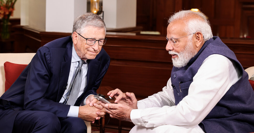 Nary a Critical Word: Bill Gates’s Close Bond With Narendra Modi