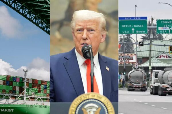 US markets tumble as Trump confirms tariffs on Canada, Mexico
