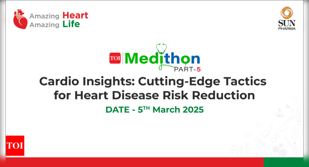 Prevent heart disease: Expert insights and lifestyle changes for a healthier future discussed at TOI Medithon Part-5