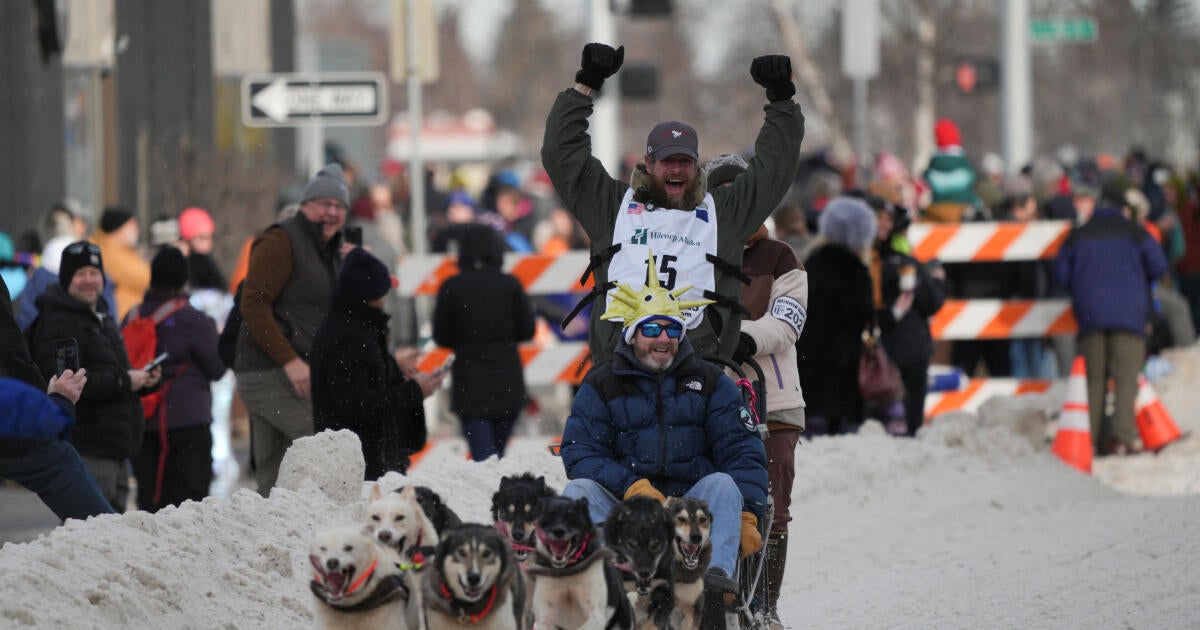 Former reality TV star Jessie Holmes wins his first Iditarod Trail Sled Dog Race after multiple top-10 finishes