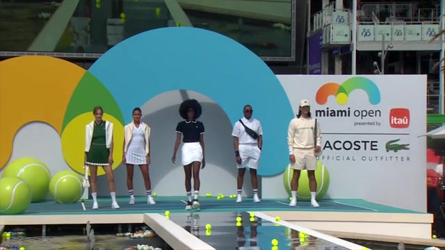 Miami Open kicks off with fashion show; tournament touts new food and beverage options - WSVN 7News | Miami News, Weather, Sports