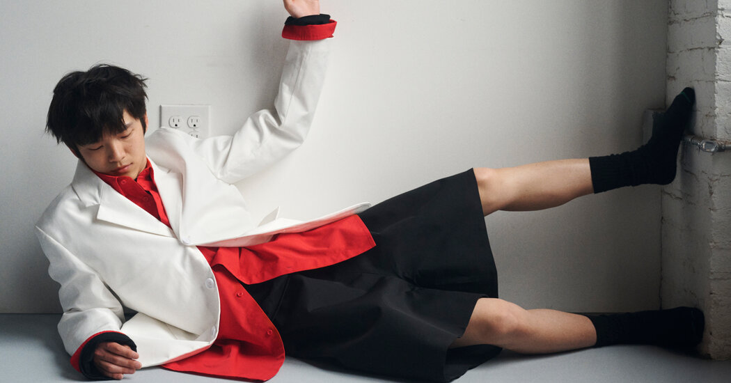 Lii’s First Men’s Wear Collection Nods to ’90s Sportswear and Takeshi Kitano