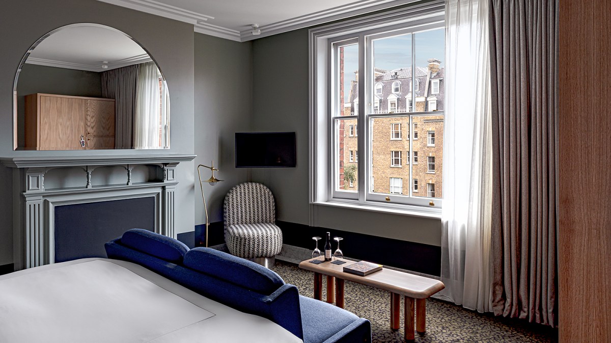 a chic central London stay with a Parisian vibe