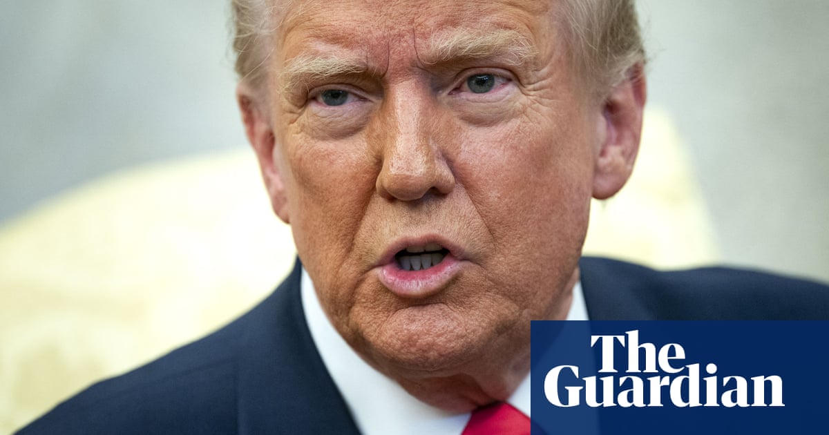 Trump says US wants peace but could do 'devastating' things to Russia financially – video | Donald Trump