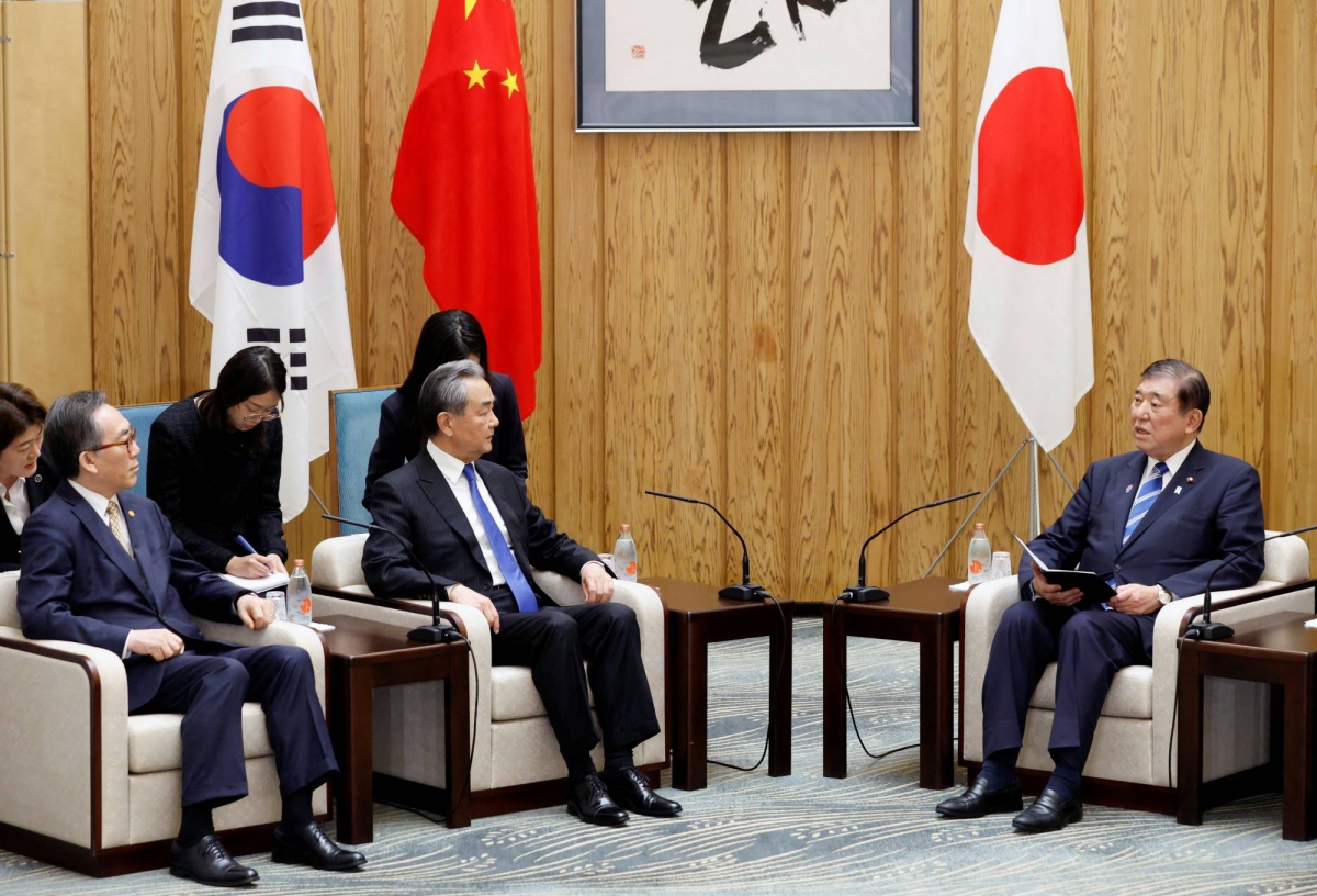 Japan protests China’s description of Ishiba and Wang meeting