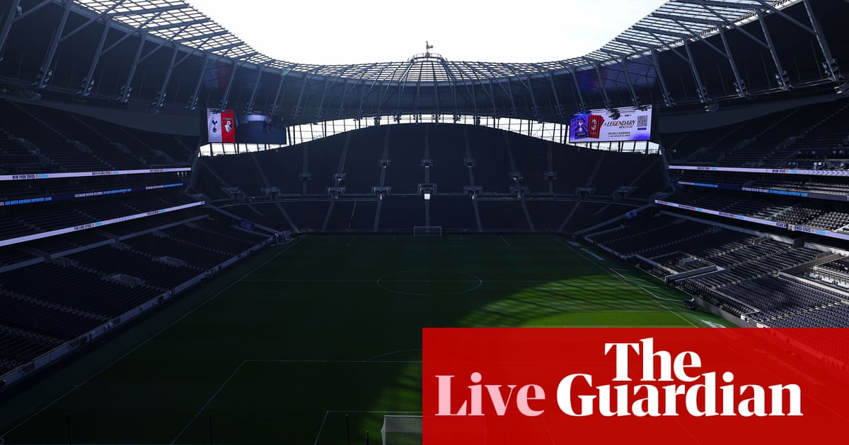 Tottenham v Bournemouth: Premier League – live | Premier League