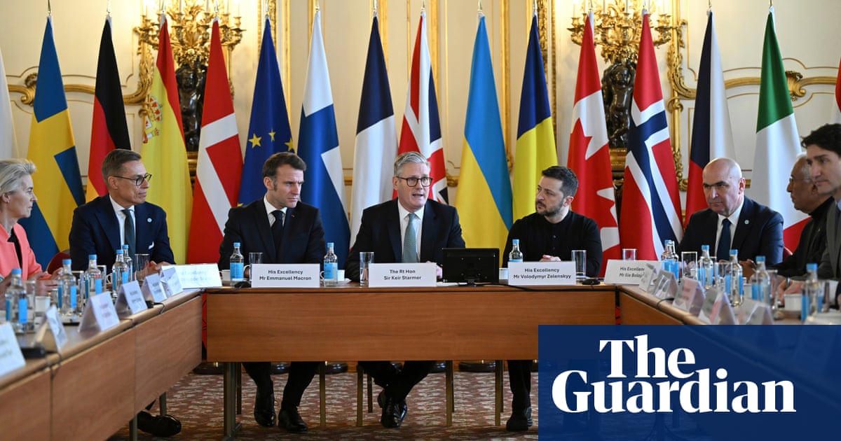 Starmer’s diplomatic flurry puts him at centre of attempts to shape Ukraine-Russia deal | Ukraine