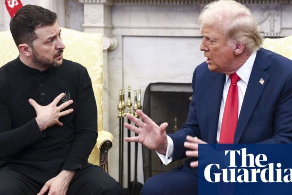 ‘Bewildering’: US media and politicians react to Trump’s televised attack on Zelenskyy | Donald Trump