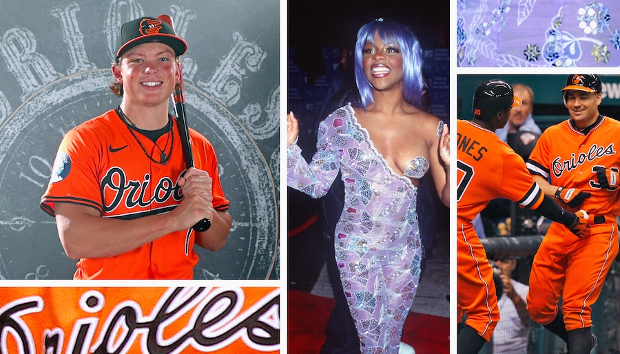 Why the Orioles' all-orange uniform reminds a fashion expert of Lil' Kim