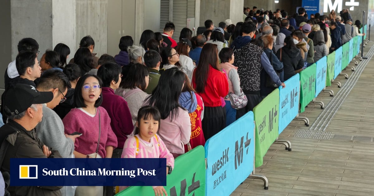 More than 16,000 people visit Hong Kong’s M+ museum for free as part of Art March