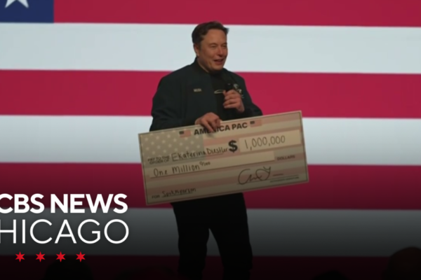 Elon Musk holds rally for Wisconsin Supreme Court race