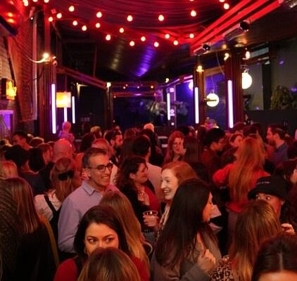 In full swing, Haystack Dating's event where 300 singletons mingled on Thursday night