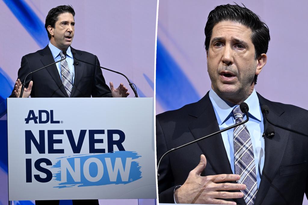 David Schwimmer urges Hollywood to stand against Jew hate