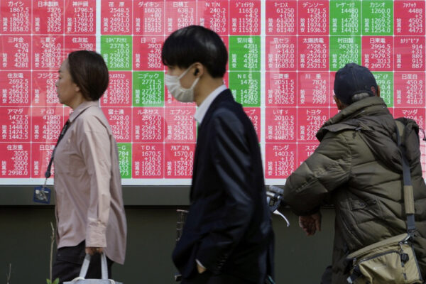 Stock market today: Asian shares advance on back of Wall St's rally and upbeat Chinese factory data