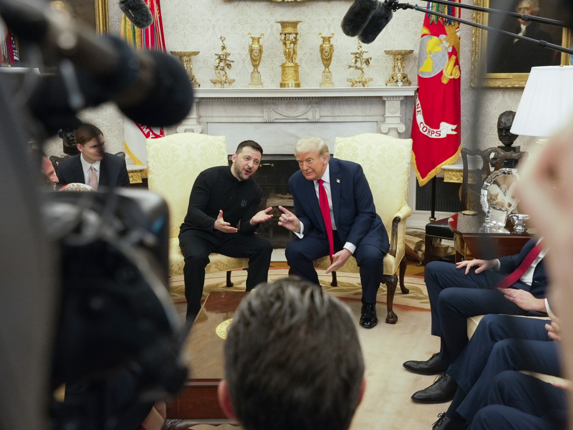 Trump officials slam Zelenskyy, as Western leaders rally around Ukraine | Russia-Ukraine war News
