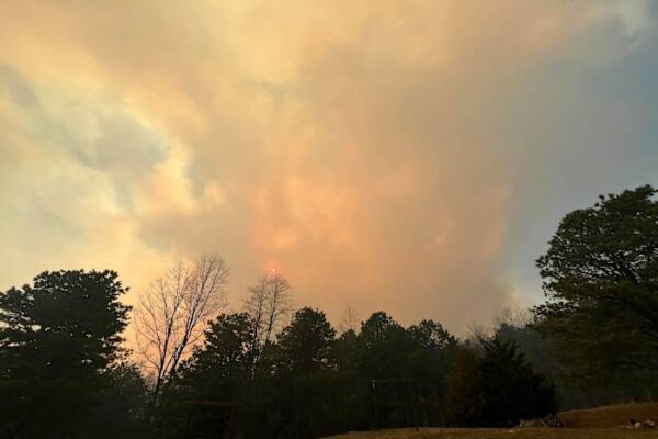 Local crews, U.S. Forest Service working to contain Roanoke County fire