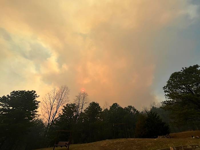 Local crews, U.S. Forest Service working to contain Roanoke County fire