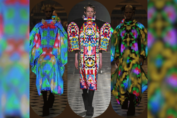 LED Digital Dresses Featured at Paris Fashion Week 2025; Photo: Runway Magazine