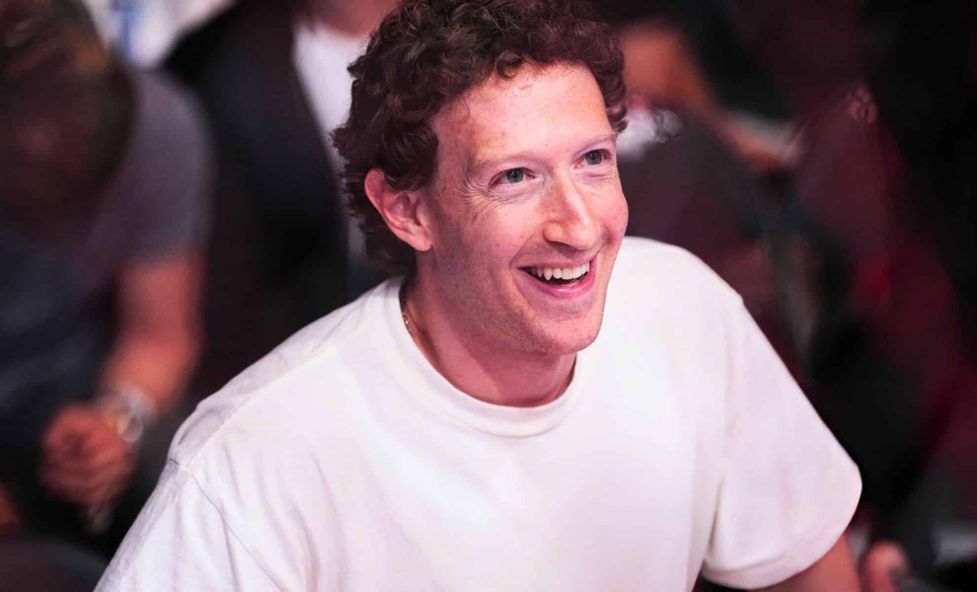 Mark Zuckerberg Attends The Ufc 300 Event At T Mobile Arena