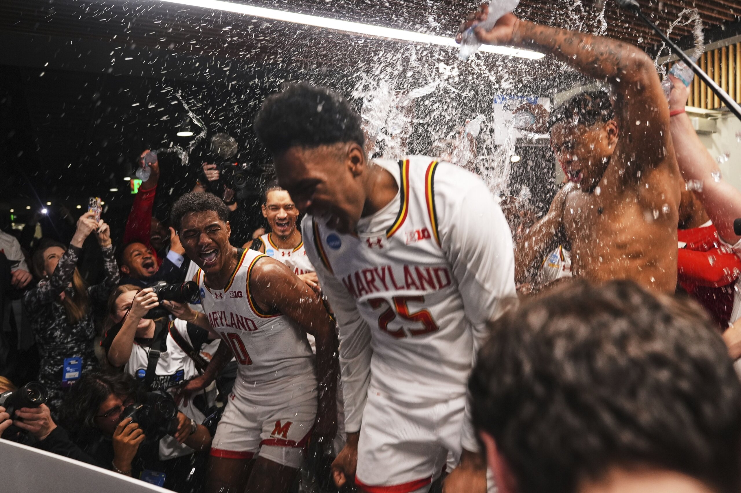 In thrilling fashion, Maryland reaches men’s, women’s Sweet 16 in same year for 1st time