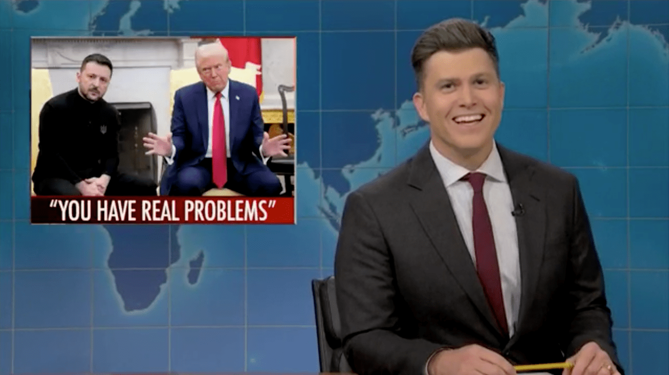 'SNL' Weekend Update Tackles Trump-Zelensky Oval Office Meeting, Elon Musk's DOGE Demands