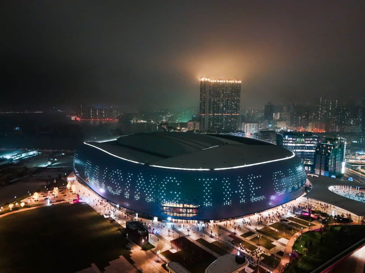 Hong Kong’s new sport and entertainment hub's spectacular opening