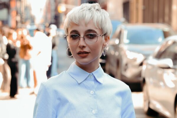 The Line at the Vogue Vintage Market Was a Serious Street Style Scene