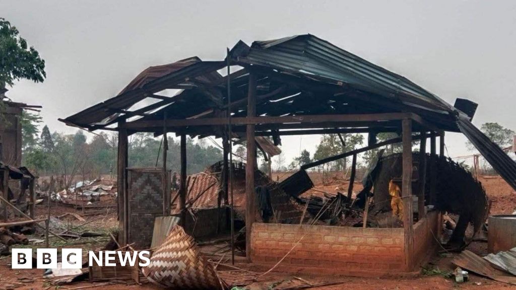 Junta continues air strikes after devastating quake