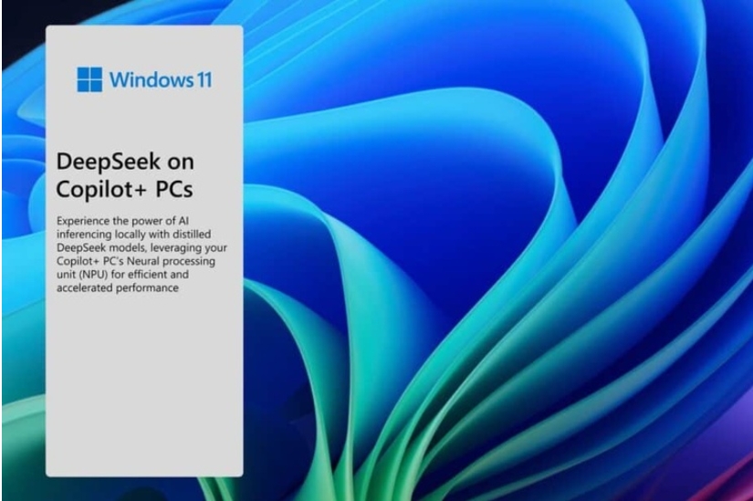 微軟最佳化 AI 模型，讓 Copilot+ PC 本機端可執行 DeepSeek-R1 7B 和 14B 模型