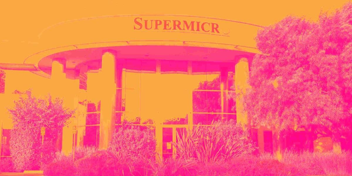Super Micro (SMCI) Stock Trades Down, Here Is Why