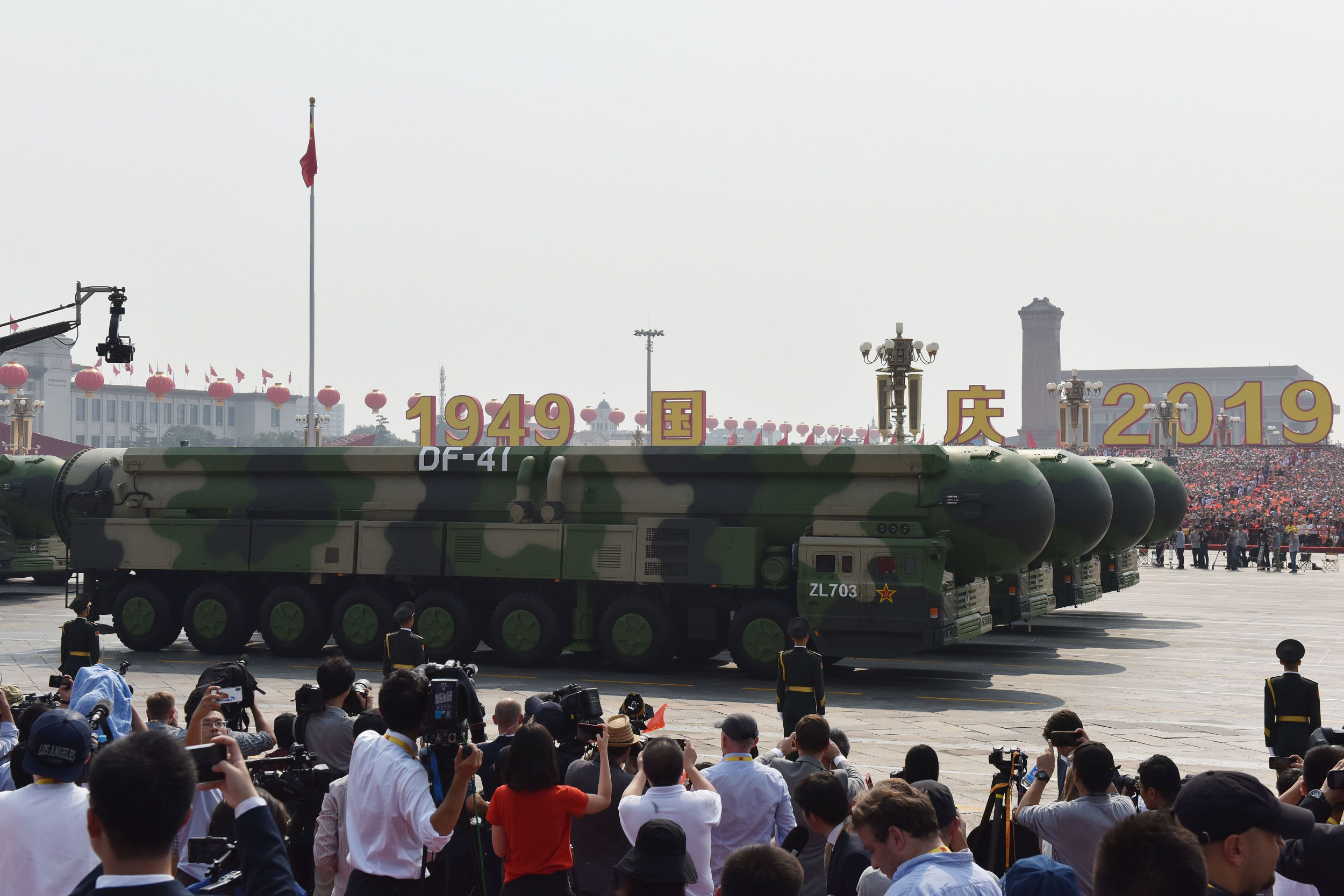 China Displays Nuclear Missiles