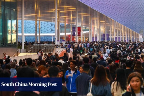 Hong Kong’s Kai Tak Sports Park probes claim touts helped fans into opening