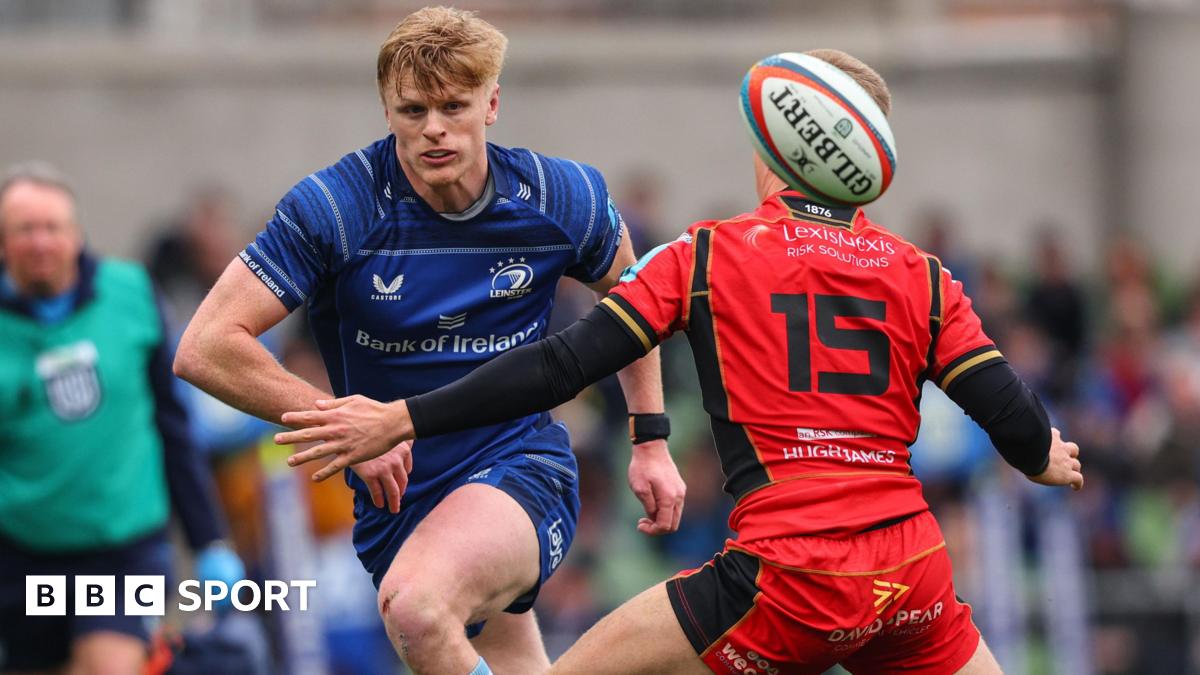 Leinster's Tommy O'Brien and Cardiff's Cameron Winnett