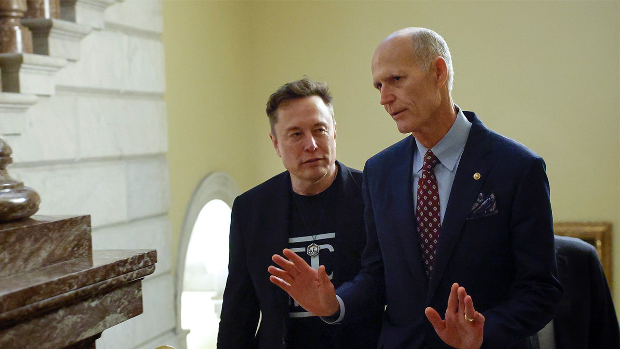 Musk meets with GOP senators at Capitol as he presses on with DOGE