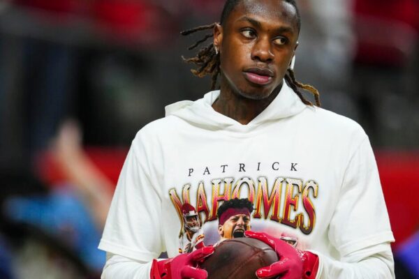 Xavier Worthy, wide receiver for the Kansas City Chiefs, arrested on domestic assault charge