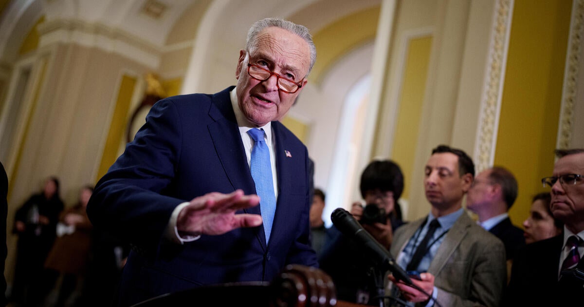 Schumer says GOP doesn't have votes to pass funding bill as shutdown fight moves to Senate