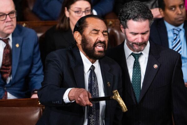 House Republicans move to censure Rep. Al Green for disrupting Trump speech