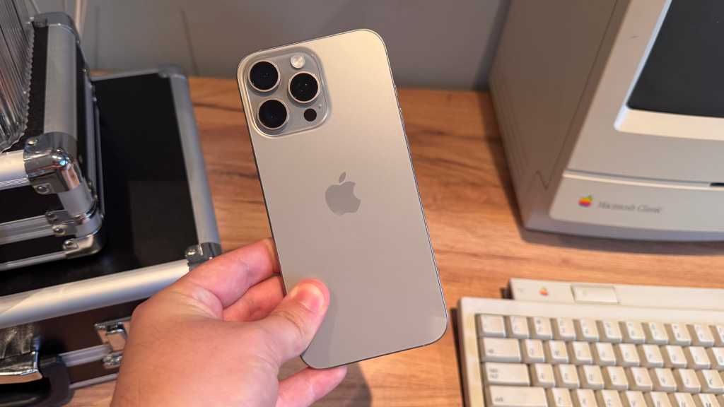 iPhone 16 Pro Max Being Held in Hand