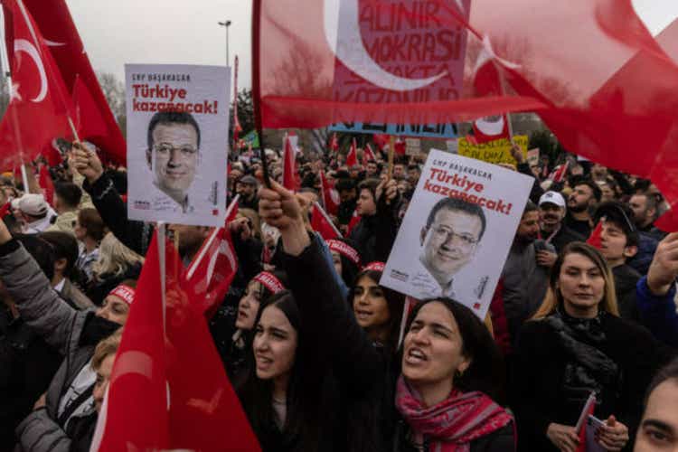 Istanbul Mayor Ekrem Imamoglu Charged With Corruption Amid Wave Of Protests