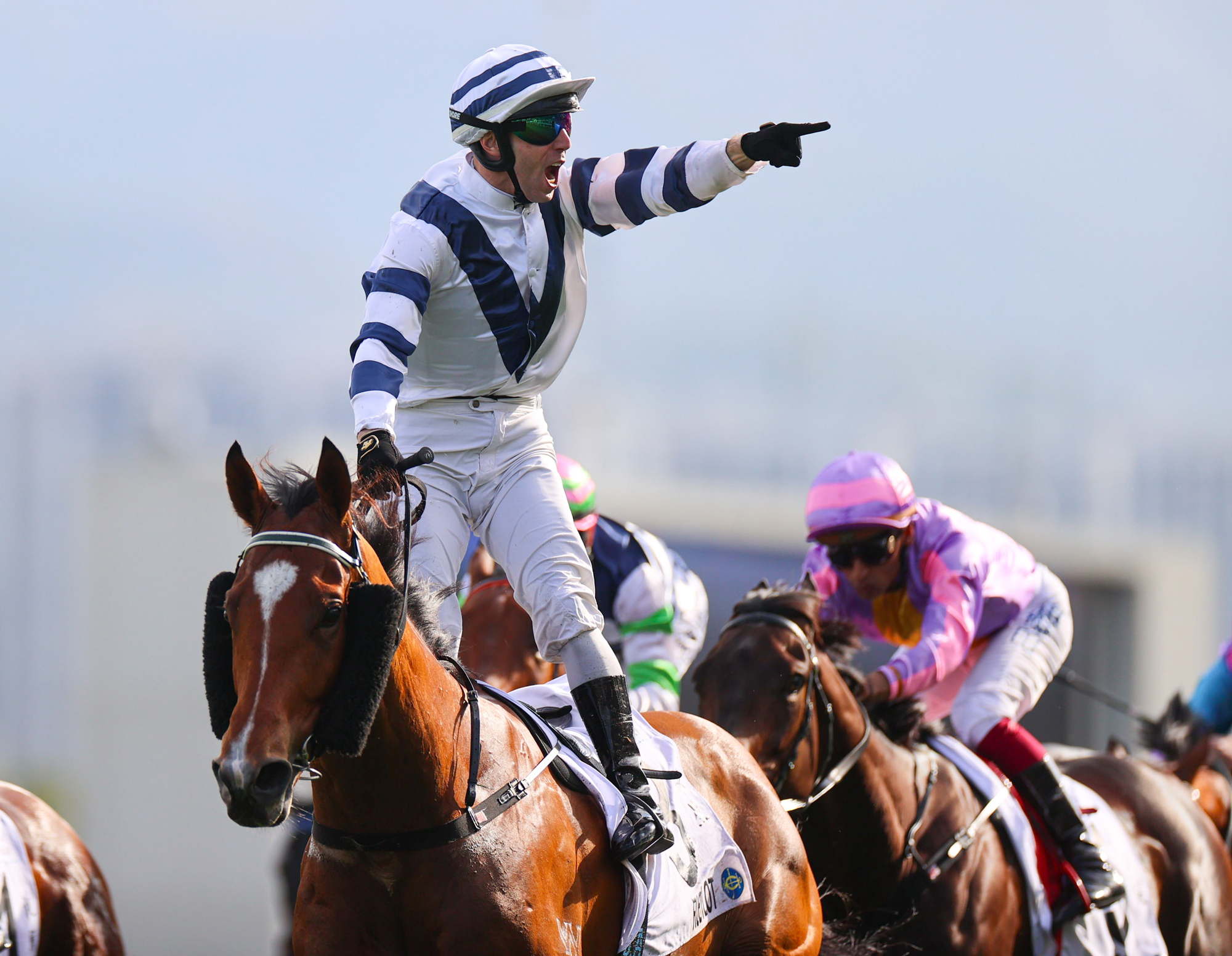Brenton Avdulla caps Sha Tin treble with Rubylot’s Hong Kong Classic Cup success