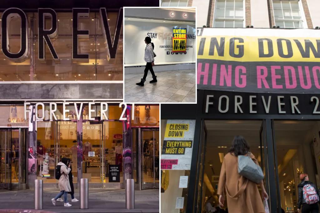 Forever 21 poised to shutter all stores ahead of bankruptcy filing: report